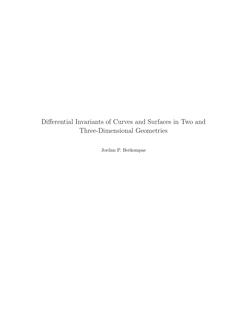 Diﬀerential Invariants of Curves and Surfaces in Two and Three-Dimensional Geometries