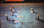 LU-257.445, Synchronized swimmers and the Confederate flag