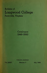 Longwood College Catalogue 1949-1950, Volume XXXV  Number 3, July 1949