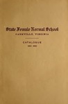State Female Normal School Catalogue, Twenty-Eighth Session, 1911-1912
