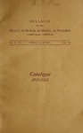 Bulletin of the State Normal School For Women, Catalogue 1920-1921, Vol. Vl, No. 4, June 1920