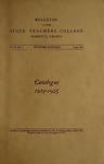 Bulletin of the State Teachers College, Catalogue 1924-1925, Vol. X, No. 4, June 1924