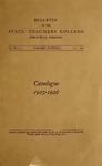 Bulletin of the State Teachers College, Catalogue 1925-1926, Vol. Xl, No. 4, June 1925 by Longwood University