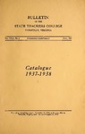 Bulletin of the State Teachers College, Catalogue 1937-1938, Vol. XXlll, No. 2, April 1937 by Longwood University