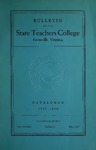 Bulletin of the State Teachers College, Catalogue 1947-1948, Vol. XXXlll, No. 2, May 1947