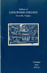 Longwood College Catalogue 1953-1954