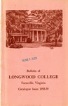 Longwood College Catalogue 1958-1959