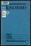 Longwood College Catalog 1986-1987