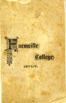 Annual Catalogue of Farmville College, 1876-1877
