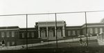 LU-083.0365 - Lankford Hall, tennis court in foreground.