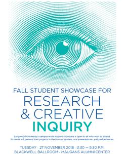 2018 Fall Student Showcase for Research and Creative Inquiry