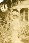HS-022.004, Unidentified woman holding parasol