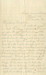 Letter to parents, May 9, 1886