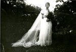 LU-157.0027 - Helen Mattoon in wedding dress by John Chester Mattoon