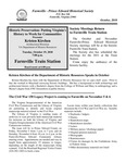 FPEHS, October 2010 Newsletter by Farmville-Prince Edward Historical Society