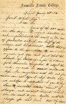 Correspondence, Arnaud Preot to James P. White, 1864