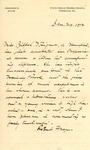 Dr. Robert Frazer, letter of recommendation, 1902